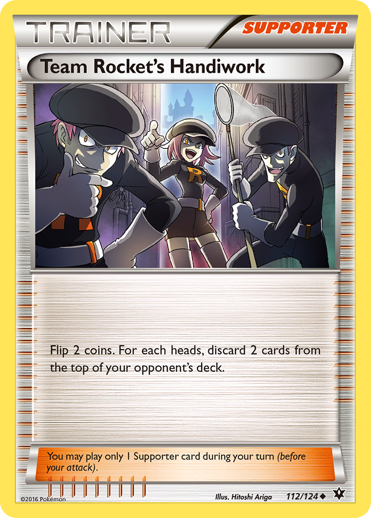 Team Rocket's Handiwork 112/129 Uncommon