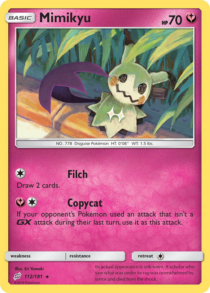 Mimikyu 112/198 Rare
