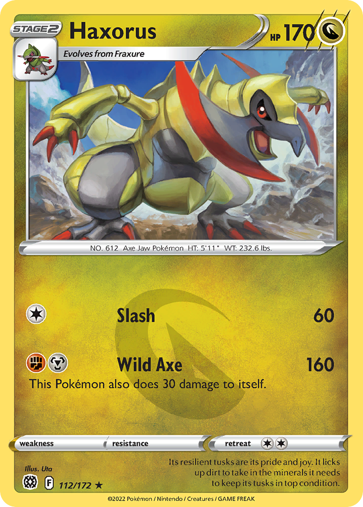 Haxorus 112/186 Rare