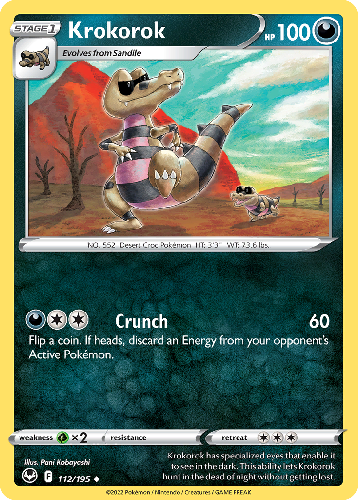 Krokorok 112/215 Uncommon
