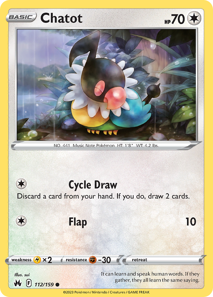 Chatot 112/160 Common