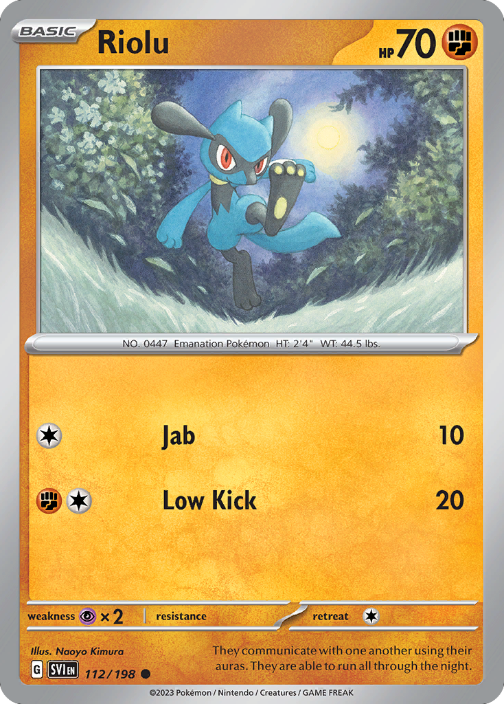 Riolu 112/258 Common