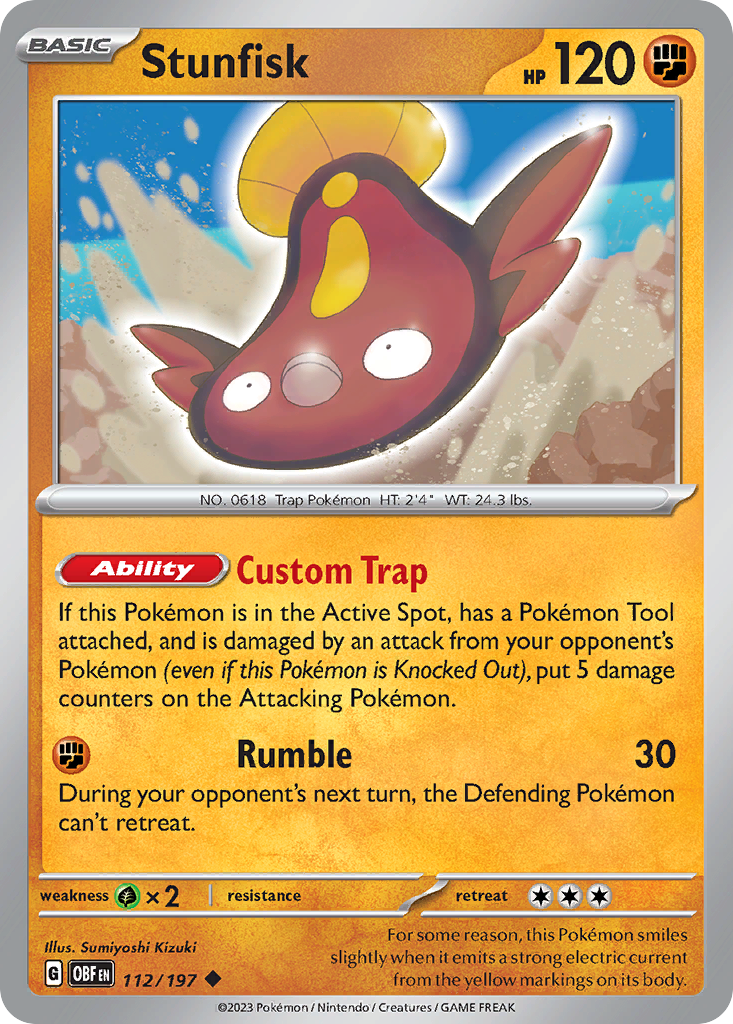 Stunfisk 112/230 Uncommon