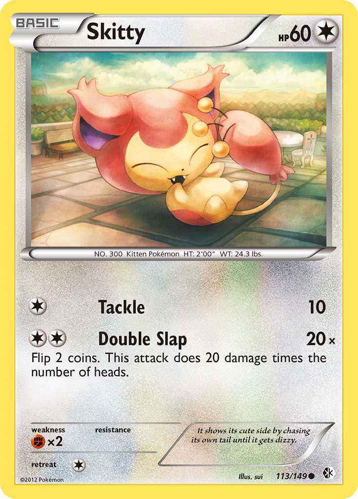 Skitty 113/153 Common