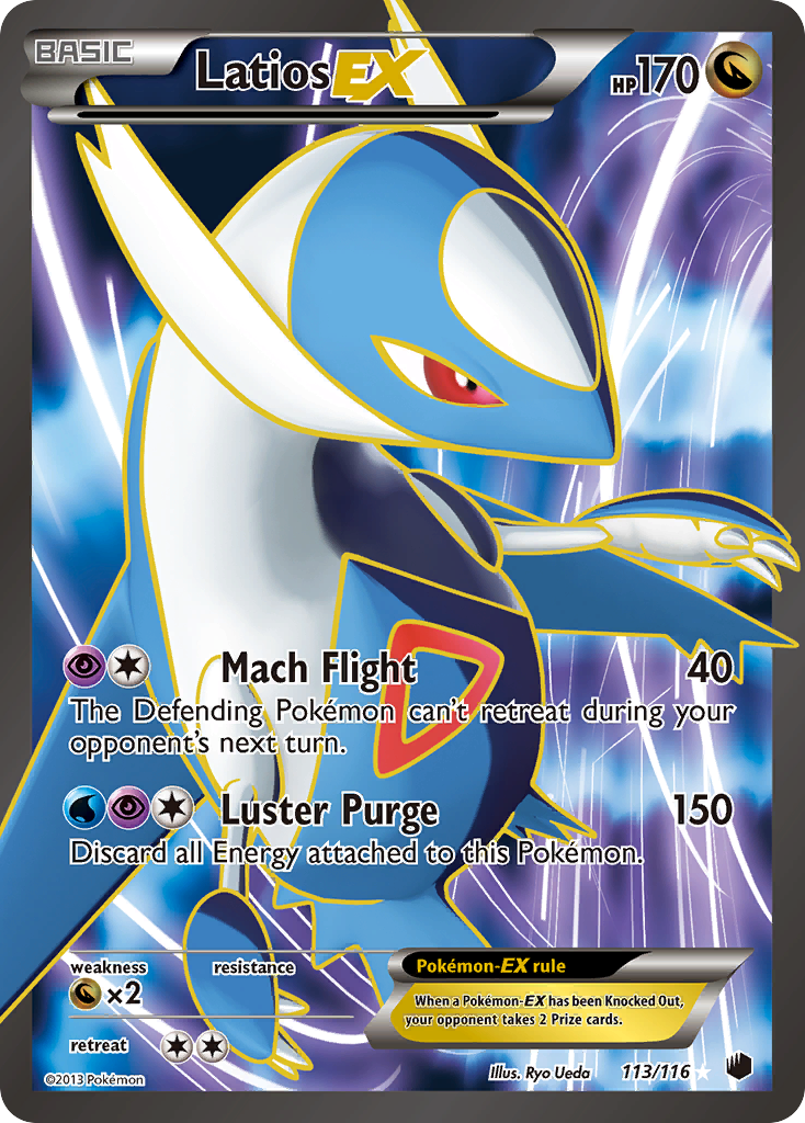 Latios-EX 113/122 Rare Ultra