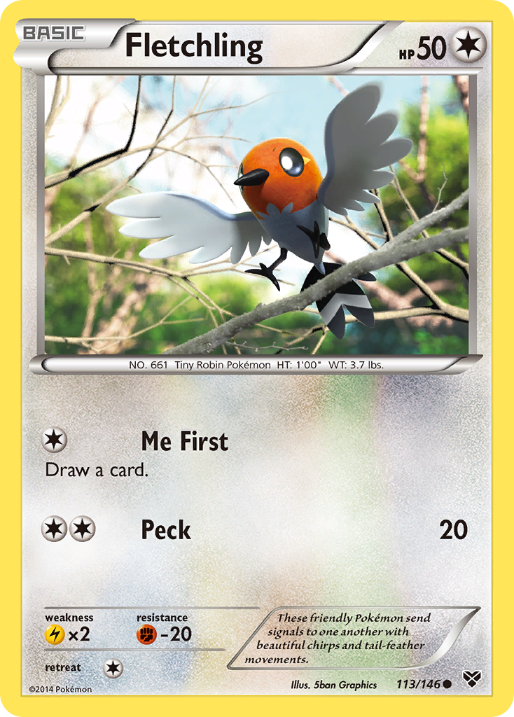 Fletchling 113/146 Common