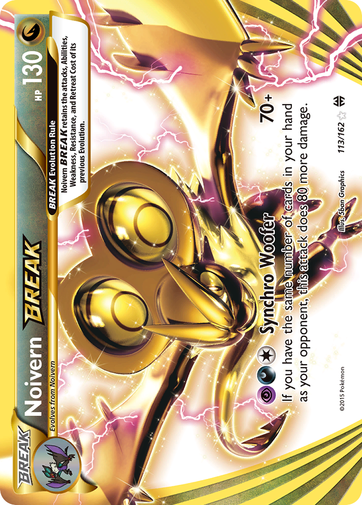 Noivern BREAK 113/165 Rare BREAK