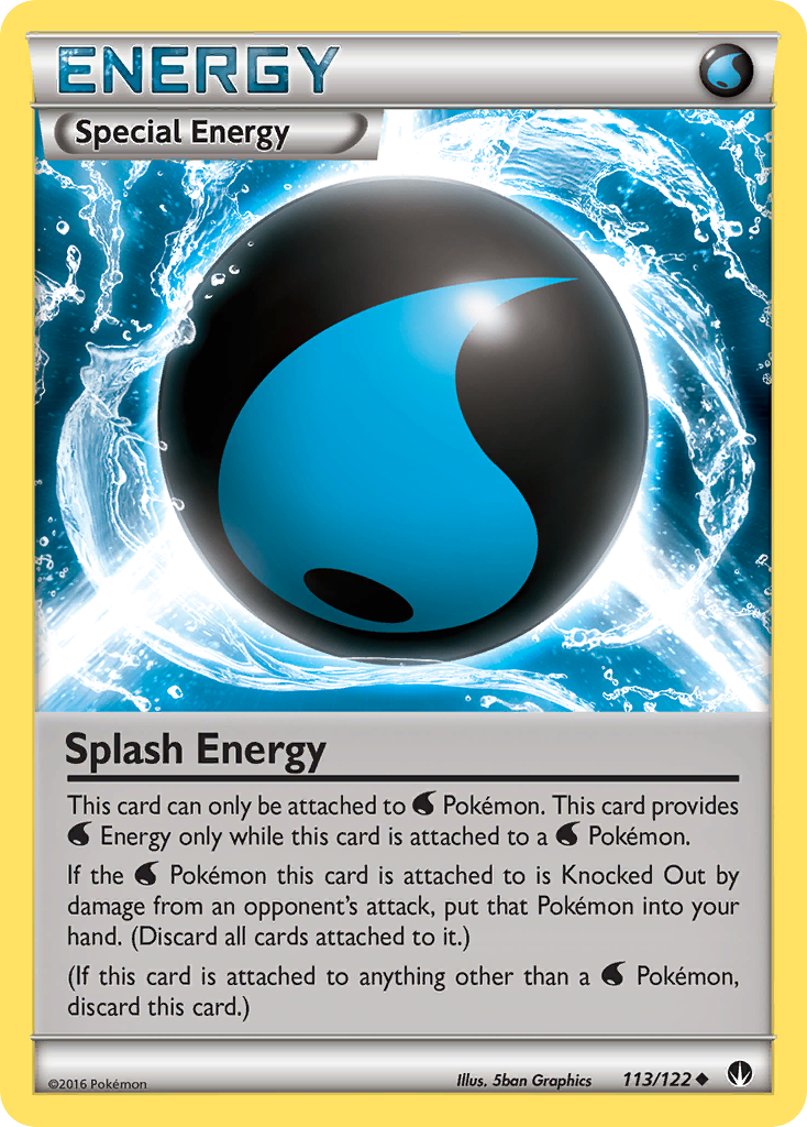 Splash Energy 113/126 Uncommon
