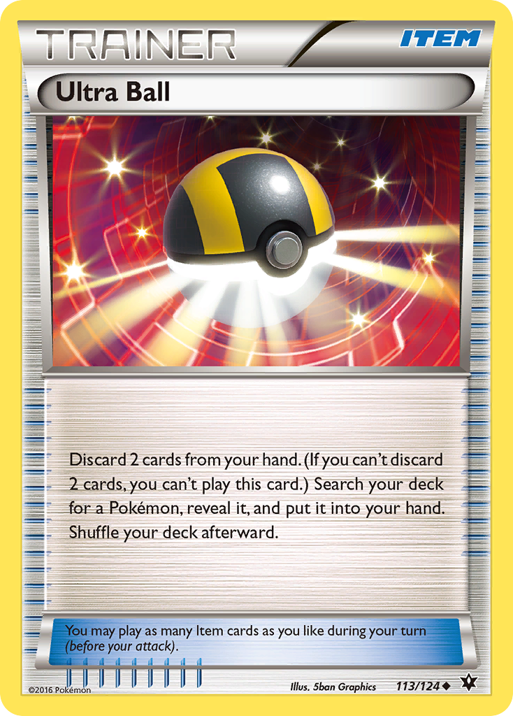 Ultra Ball 113/129 Uncommon