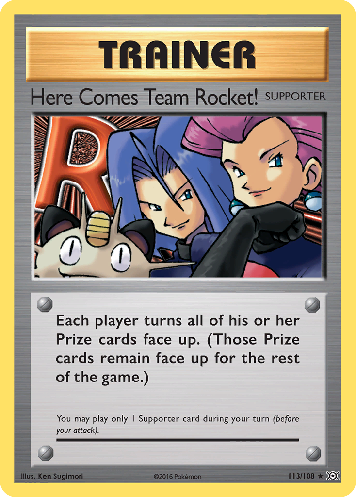 Here Comes Team Rocket! 113/113 Rare Secret