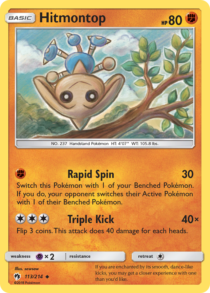 Hitmontop 113/240 Uncommon