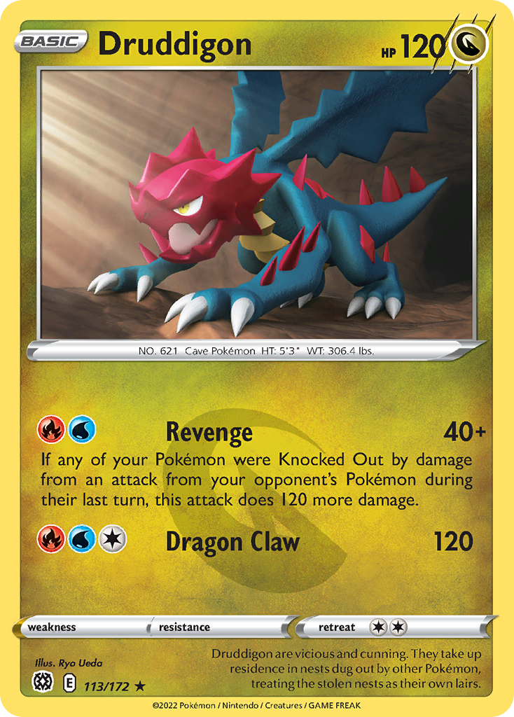 Druddigon 113/186 Rare