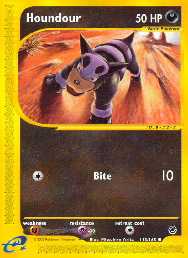 Houndour 113/165 Common