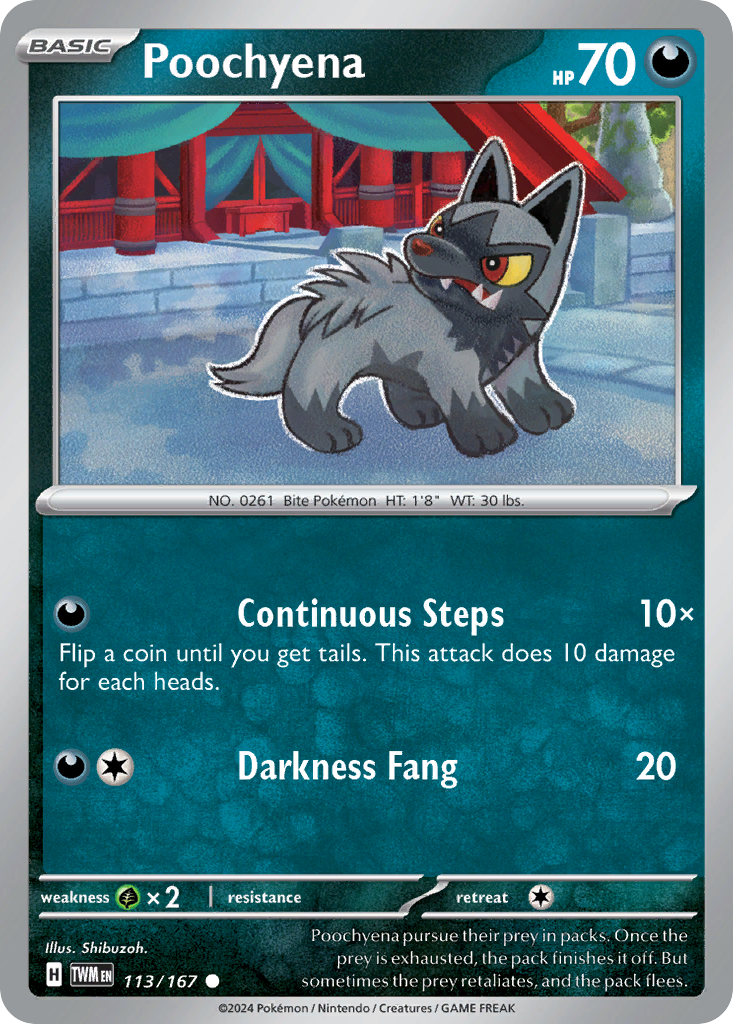 Poochyena 113/226 Common