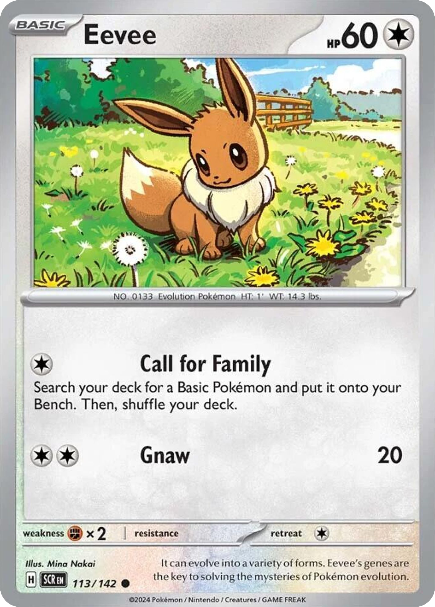 Eevee 113/175 Common