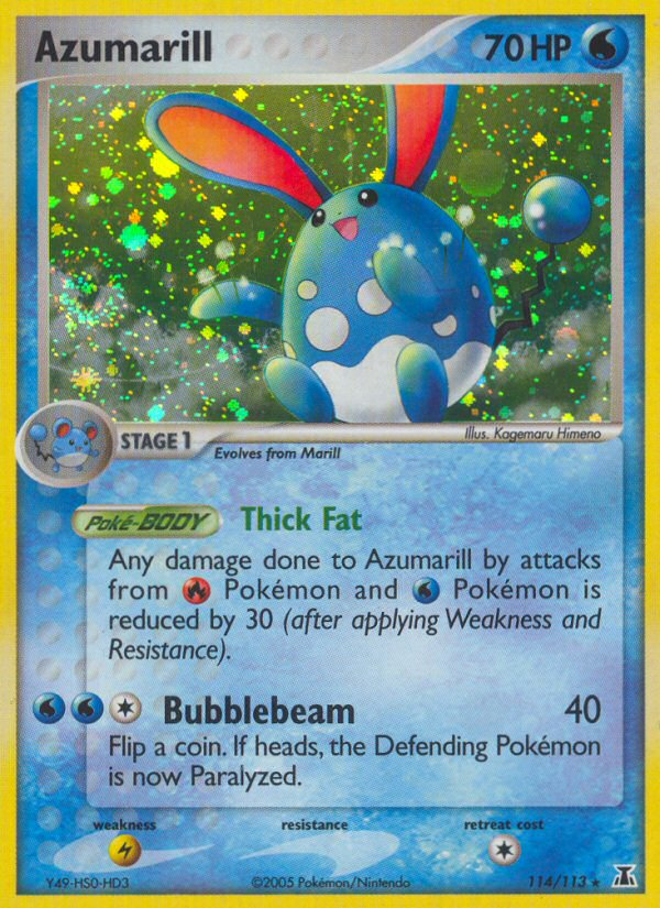 Azumarill 114/114 Rare Secret