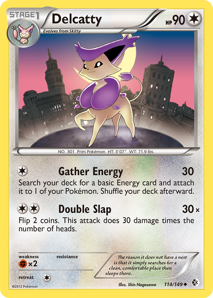 Delcatty 114/153 Uncommon