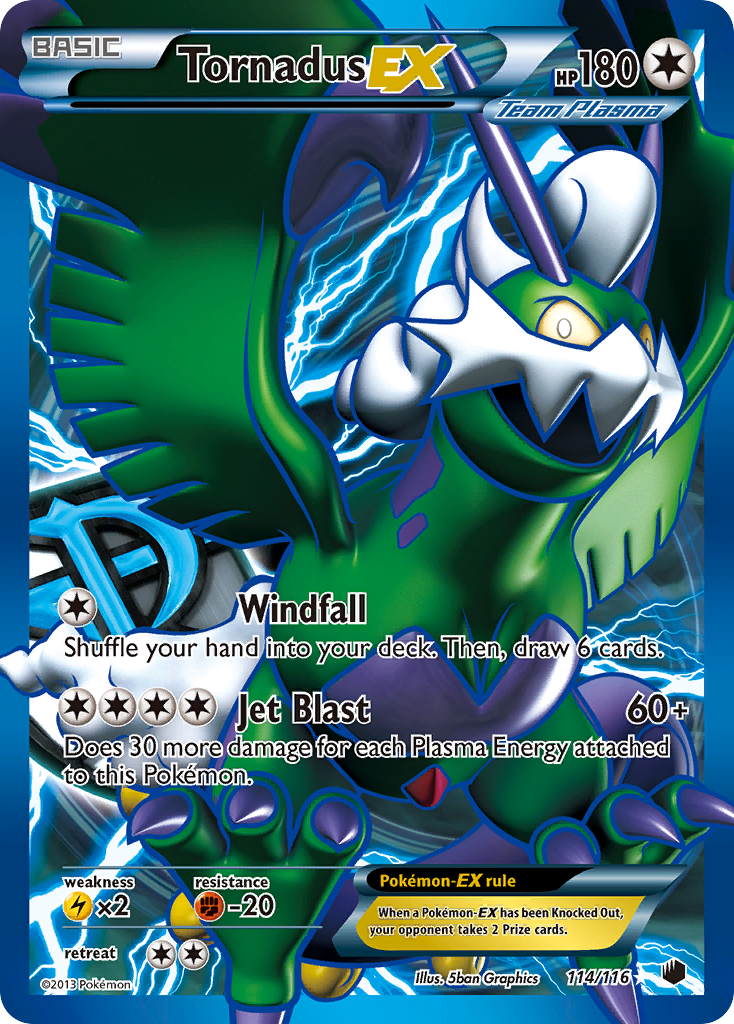 Tornadus-EX 114/122 Rare Ultra