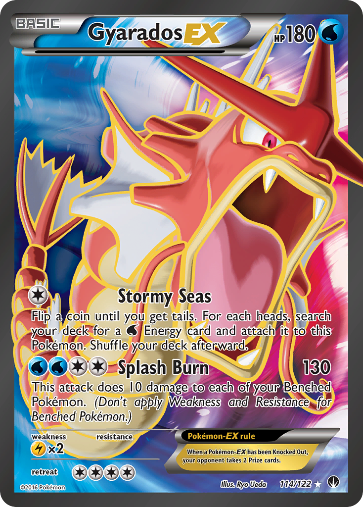 Gyarados-EX 114/126 Rare Ultra