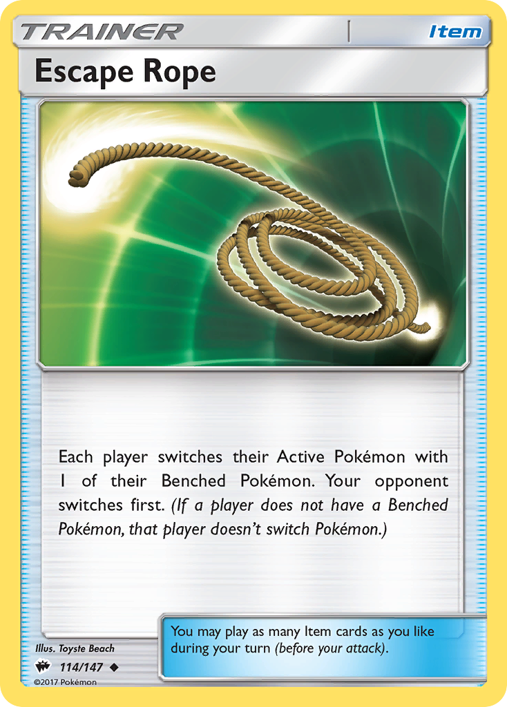 Escape Rope 114/177 Uncommon
