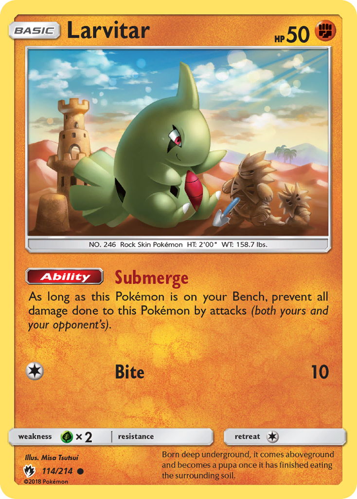 Larvitar 114/240 Common