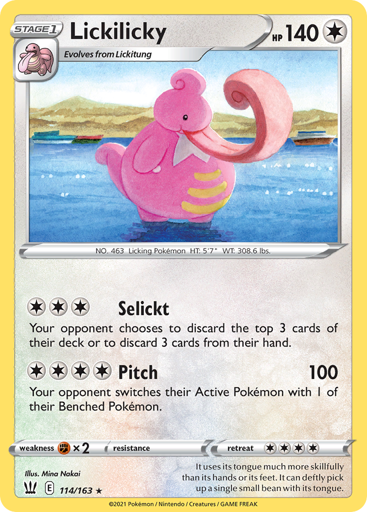Lickilicky 114/183 Rare