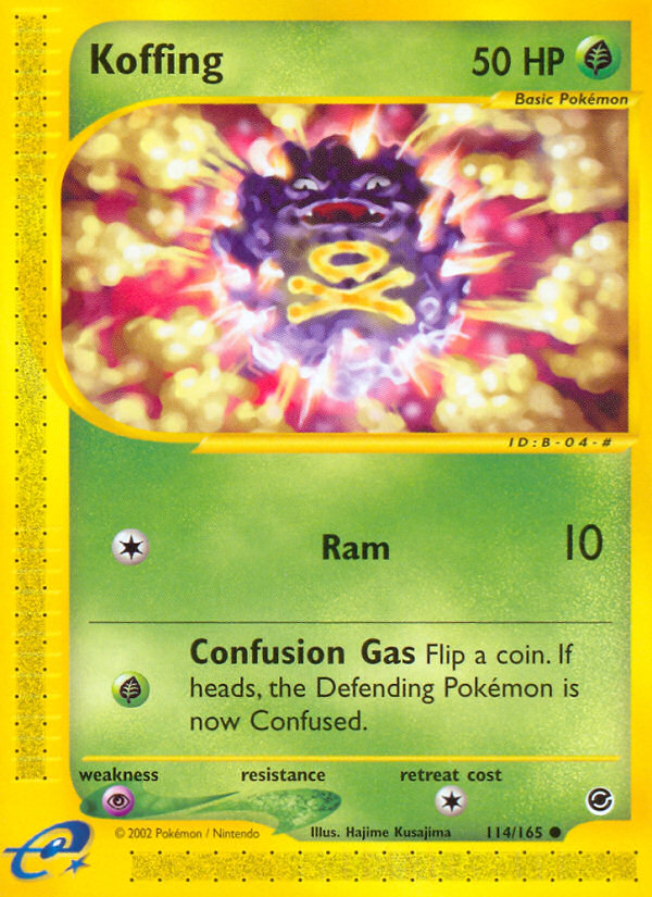 Koffing 114/165 Common