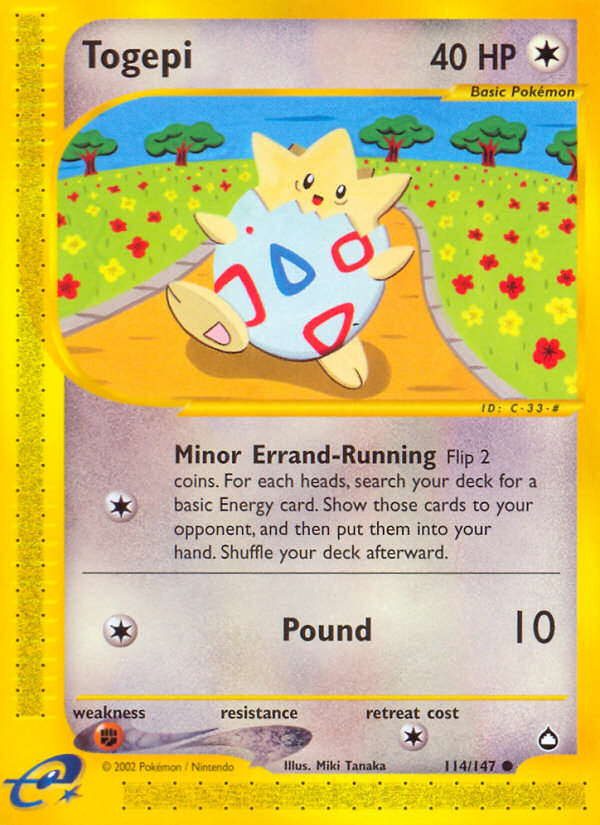 Togepi 114/182 Common