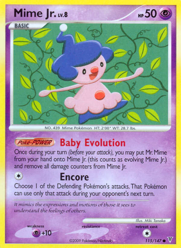 Mime Jr. 115/153 Common