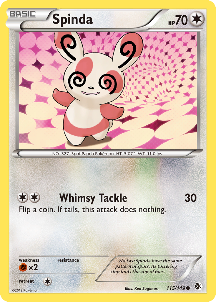 Spinda 115/153 Common