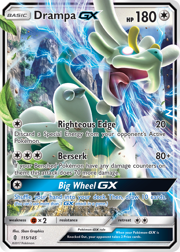 Drampa-GX 115/180 Rare Holo GX