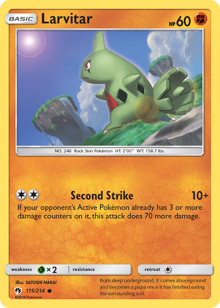 Larvitar 115/240 Common