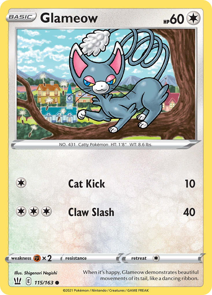 Glameow 115/183 Common