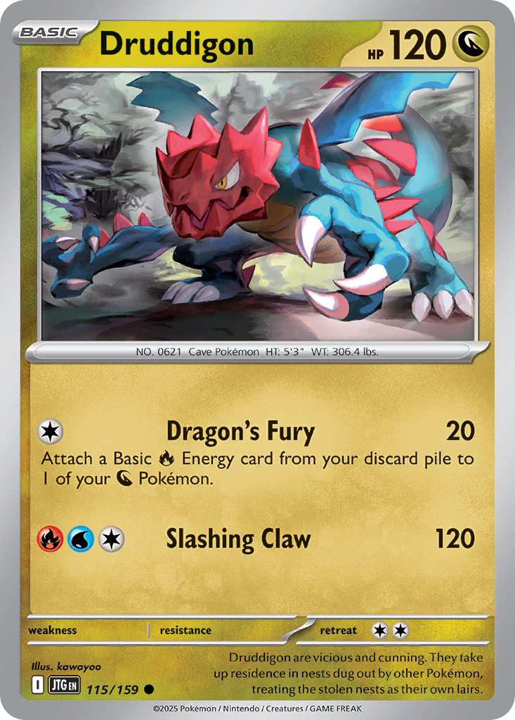 Druddigon 115/190 Common