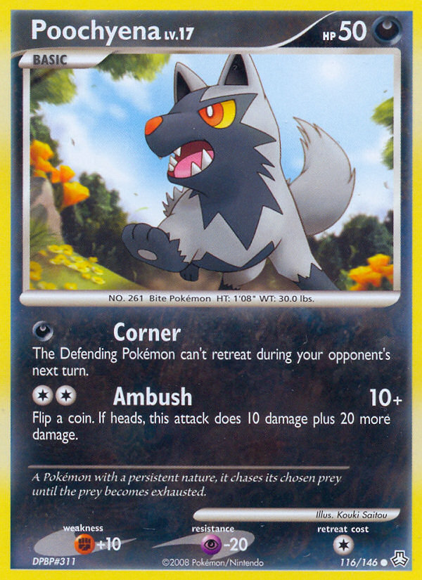 Poochyena 116/146 Common