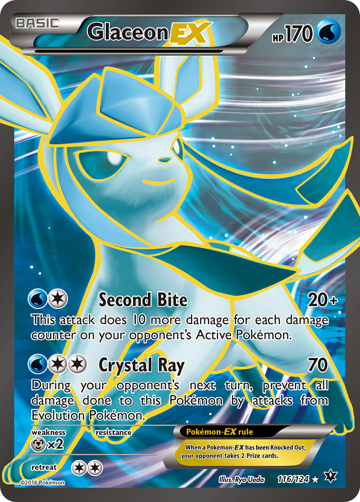 Glaceon-EX 116/129 Rare Ultra