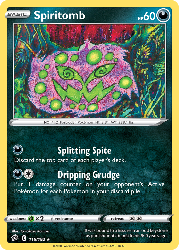 Spiritomb 116/209 Rare