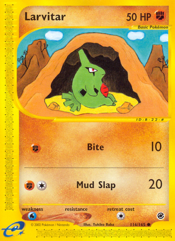 Larvitar 116/165 Common