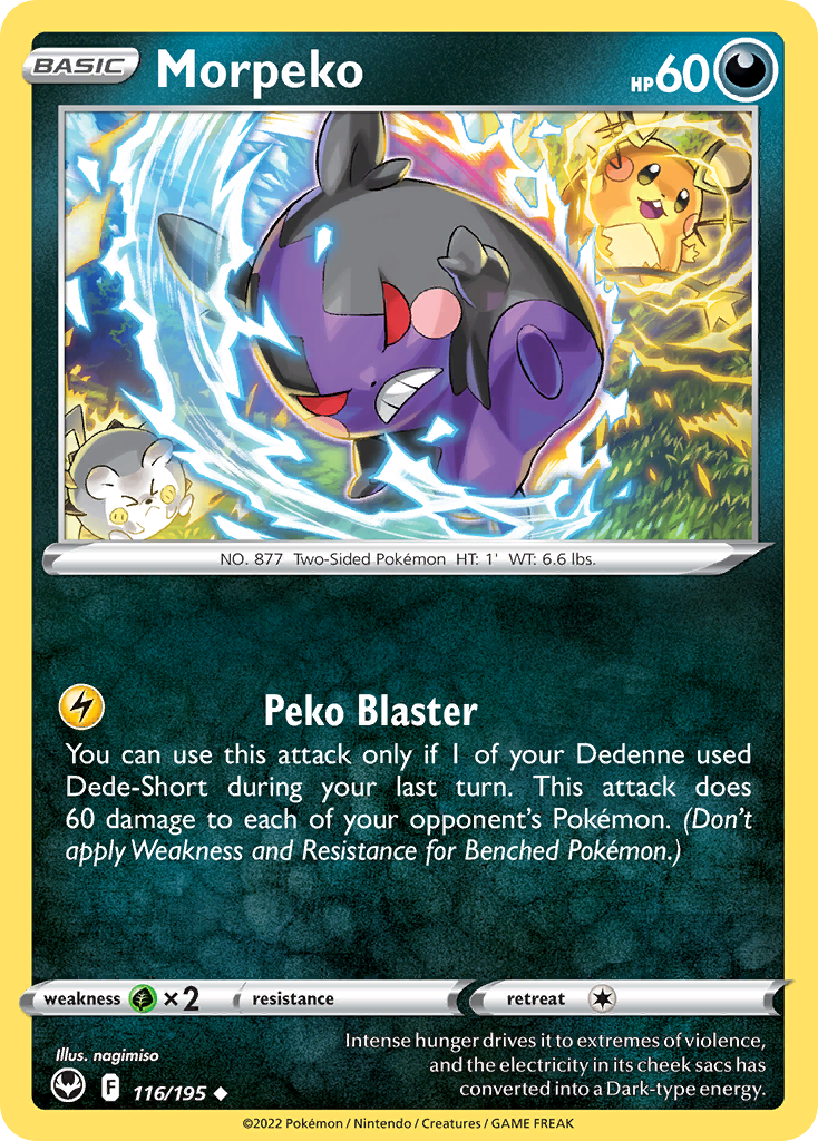 Morpeko 116/215 Uncommon