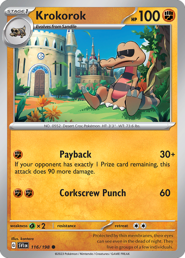 Krokorok 116/258 Common