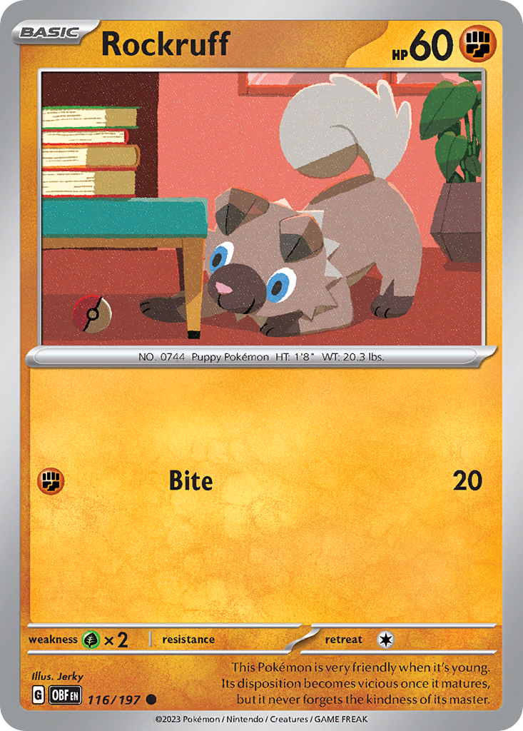 Rockruff 116/230 Common