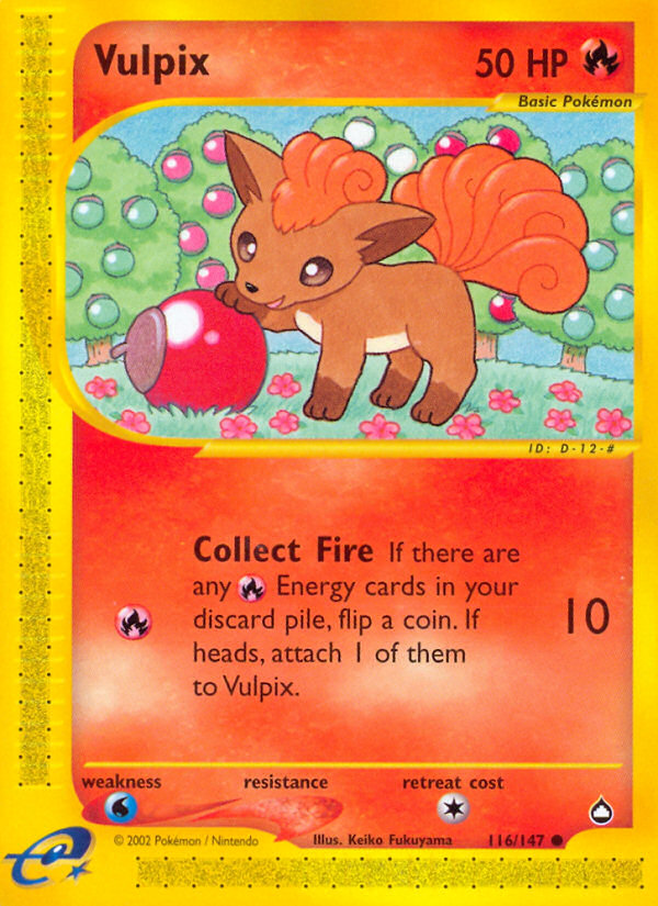 Vulpix 116/182 Common