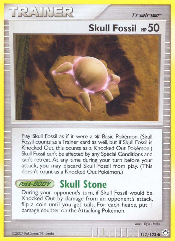 Skull Fossil 117/124 Common