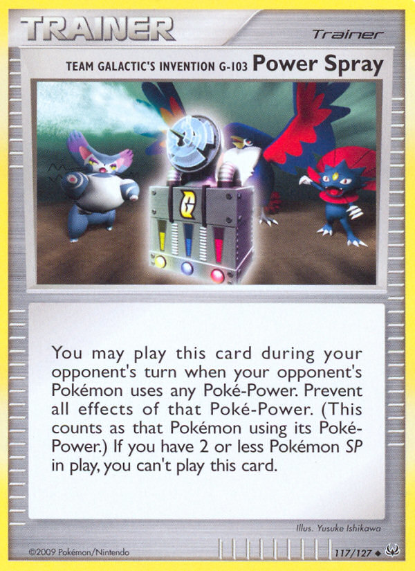 Team Galactic's Invention G-103 Power Spray 117/133 Uncommon