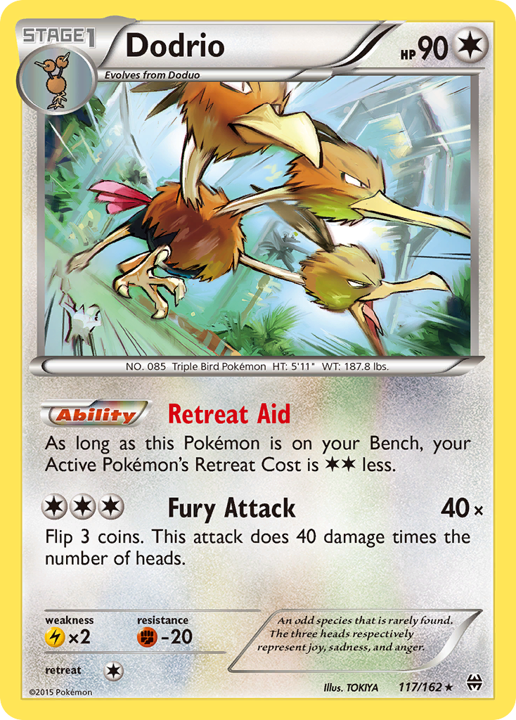 Dodrio 117/165 Rare