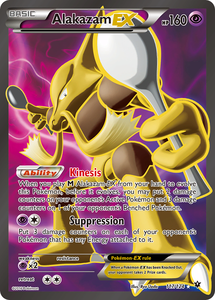 Alakazam-EX 117/129 Rare Ultra