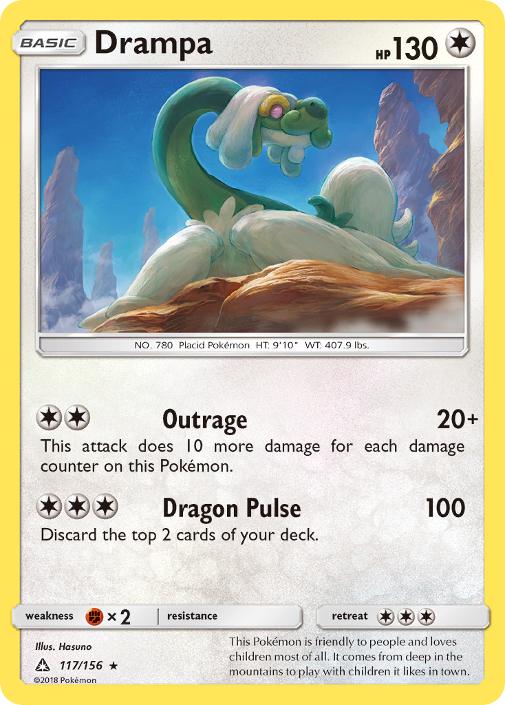 Drampa 117/178 Rare Holo