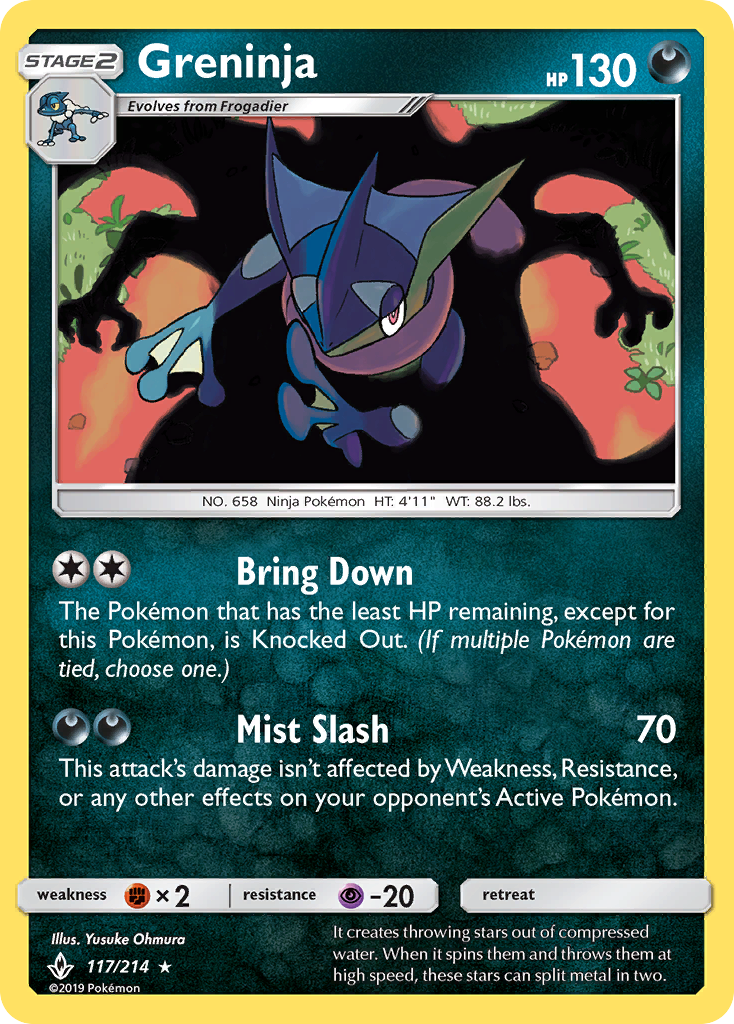 Greninja 117/234 Rare Holo