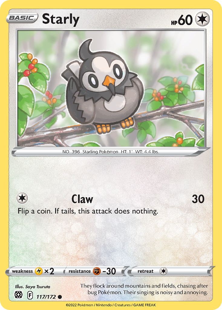 Starly 117/186 Common