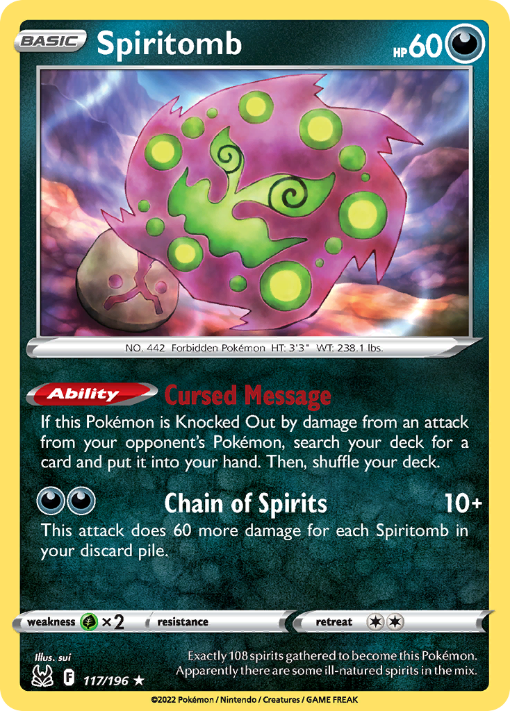 Spiritomb 117/217 Rare